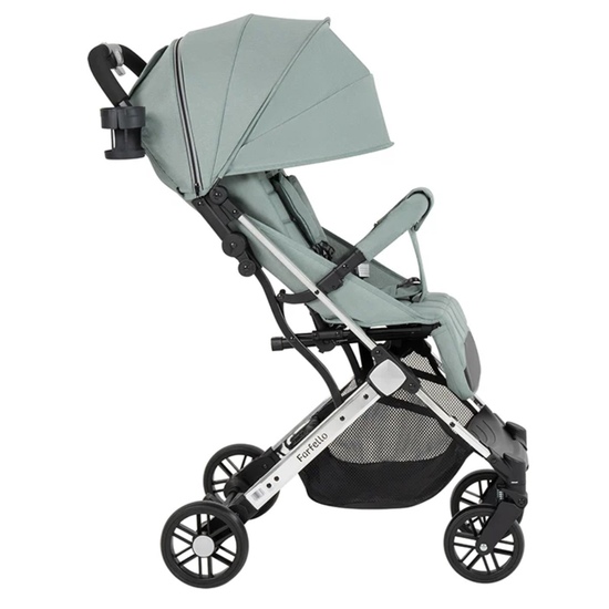 Коляска прогулочная Farfello Comfy Go Comfort Chrome Khaki Chrome/Хаки - 4